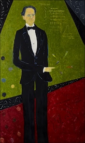 Portrait of Dr. Torsten Wiesel by Robert Lambert